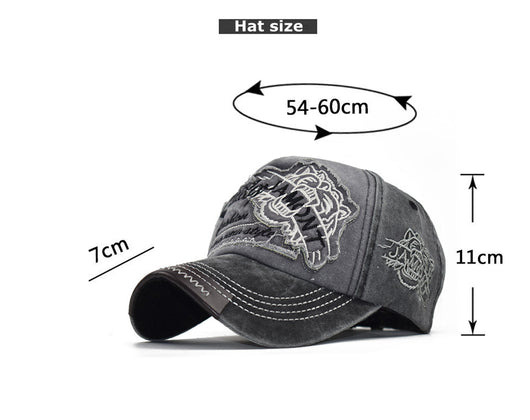 Visera Deportiva de Algodón Desgastado para Mujer - Image 9