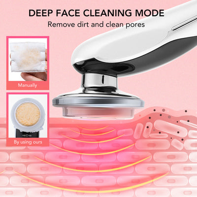 Masajeador Facial 7 en 1 con Microcorriente EMS y Luz LED - Image 11