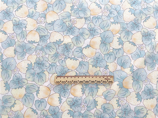 Tela Estampada de Algodón Twill con Diseño de Fresas - Image 8