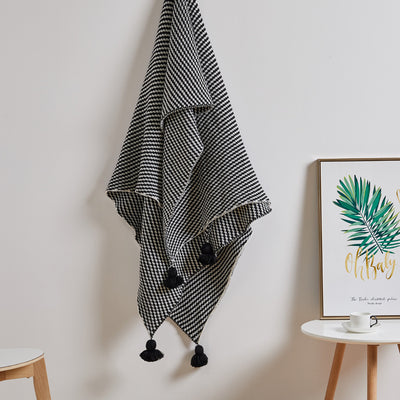 Manta para Bebé con Diseño de Piña y Flecos Tejidos - Image 25