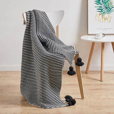 Manta para Bebé con Diseño de Piña y Flecos Tejidos - Image 27