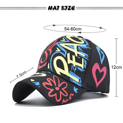 Gorra de Béisbol Unisex con Estampado de Alfabeto - Image 7