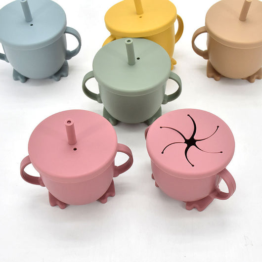 Set de Plato Compartido con Diseño de Ositos de Silicona - 9 Piezas - Image 27
