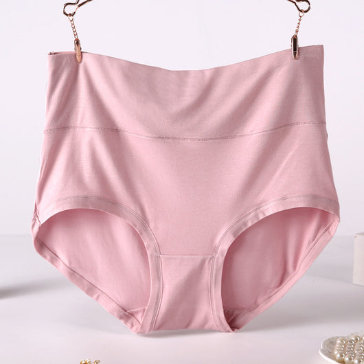 Pack 4 Pantaletas Cintura Alta Viscosa Suave Colores Lisos Mujer - Image 36