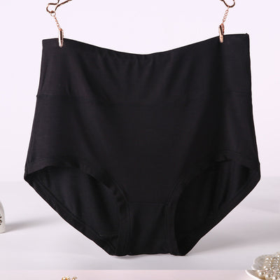 Pack 4 Pantaletas Cintura Alta Viscosa Suave Colores Lisos Mujer - Image 38