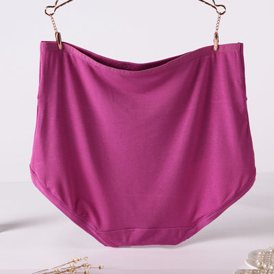 Pack 4 Pantaletas Cintura Alta Viscosa Suave Colores Lisos Mujer - Image 44