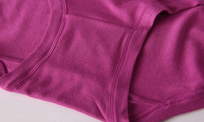 Pack 4 Pantaletas Cintura Alta Viscosa Suave Colores Lisos Mujer - Image 47