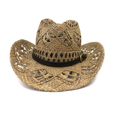 Sombrero Vaquero Artesanal de Paja Natural para Hombre - Image 7