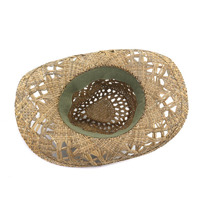 Sombrero Vaquero Artesanal de Paja Natural para Hombre - Image 12