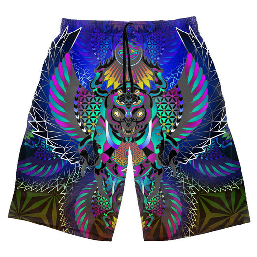 Pantalones Cortos de Playa 3D Sueltos y Cómodos para Verano - Image 8