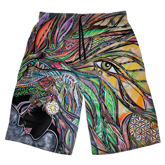 Pantalones Cortos de Playa 3D Sueltos y Cómodos para Verano - Image 10