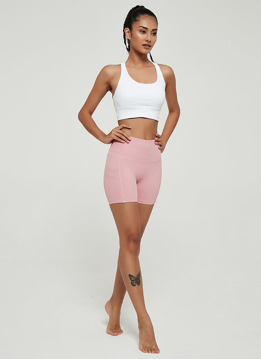 Shorts Deportivos Yoga Ajustados Transpirables con Bolsillos - Diseño Push Up Verano - Image 17