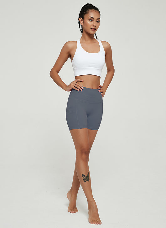 Shorts Deportivos Yoga Ajustados Transpirables con Bolsillos - Diseño Push Up Verano - Image 23