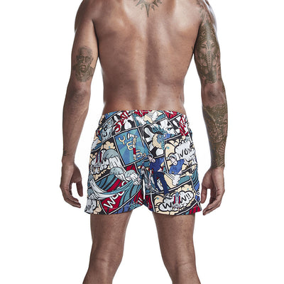 Pantalones Cortos de Playa Estampados Slim Fit Deportivos de Secado Rápido para Hombre - Image 13