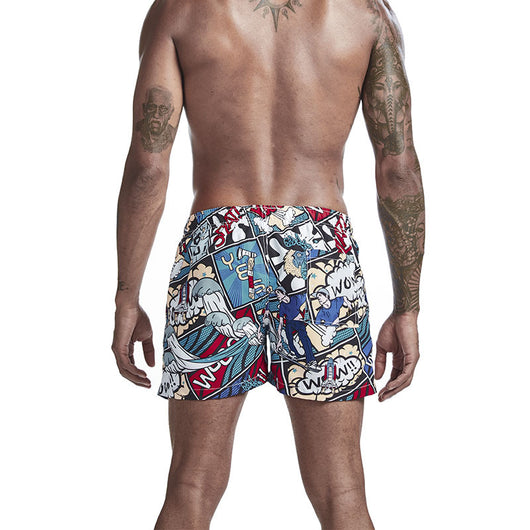 Pantalones Cortos de Playa Estampados Slim Fit Deportivos de Secado Rápido para Hombre - Image 13