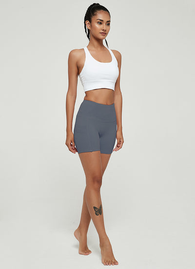 Shorts Deportivos Yoga Ajustados Transpirables con Bolsillos - Diseño Push Up Verano - Image 25