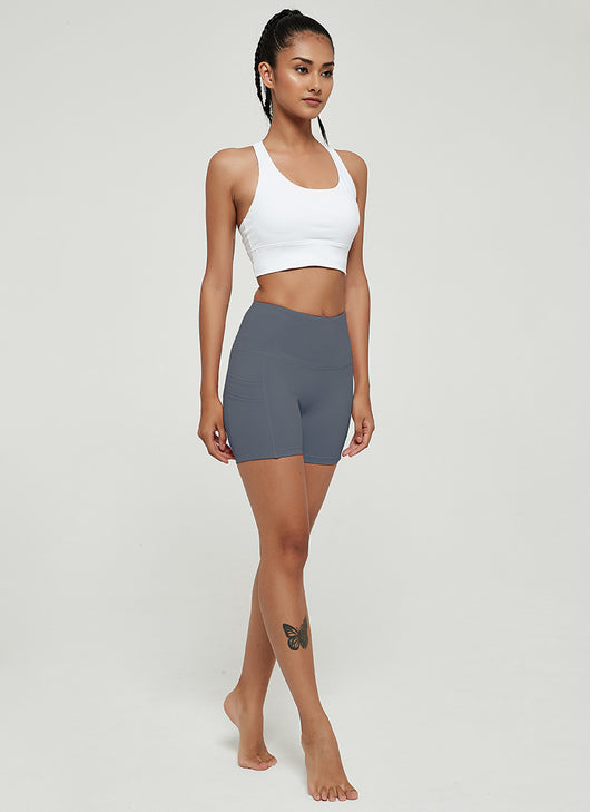 Shorts Deportivos Yoga Ajustados Transpirables con Bolsillos - Diseño Push Up Verano - Image 25