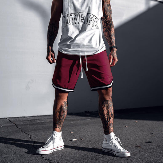 Shorts Deportivos Hombre Estilo Americano Sueltos y Casuales - Image 14