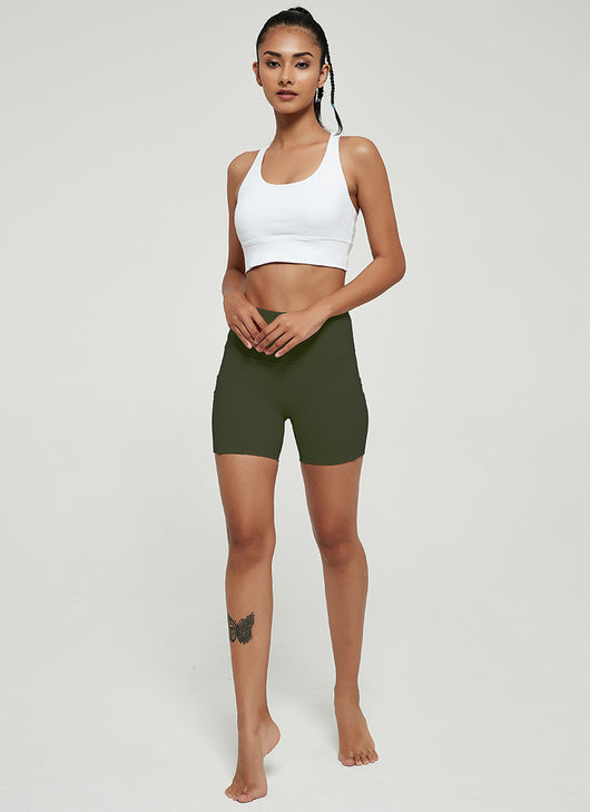 Shorts Deportivos Yoga Ajustados Transpirables con Bolsillos - Diseño Push Up Verano - Image 26