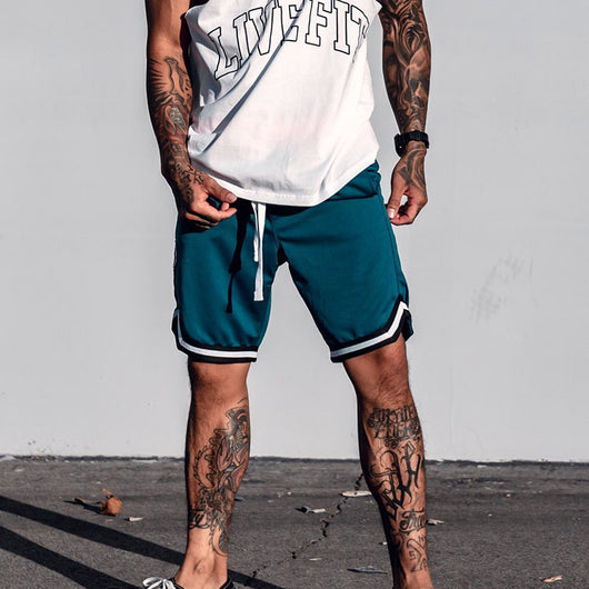 Shorts Deportivos Hombre Estilo Americano Sueltos y Casuales - Image 21