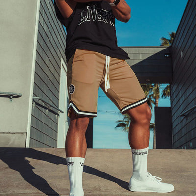Shorts Deportivos Hombre Estilo Americano Sueltos y Casuales - Image 31