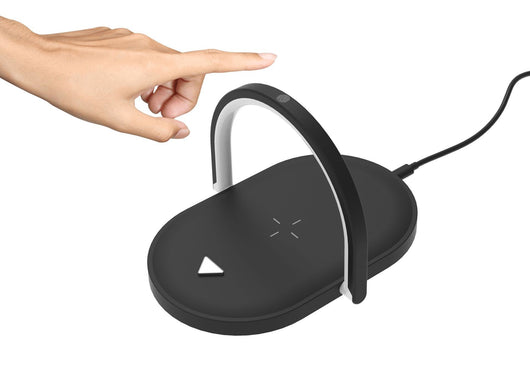 Cargador Inalámbrico 15W con Luz Nocturna y Soporte para Móvil - Image 10