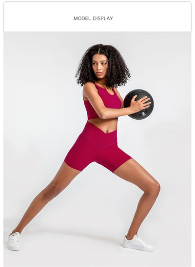 Shorts Deportivos Ajustados para Yoga y Running Mujer - Image 18