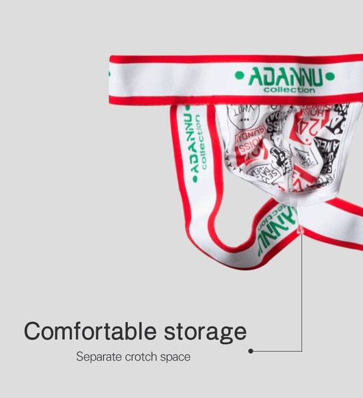 Tanga Deportiva Respirable con Bolsa Grande para Hombre - Image 21