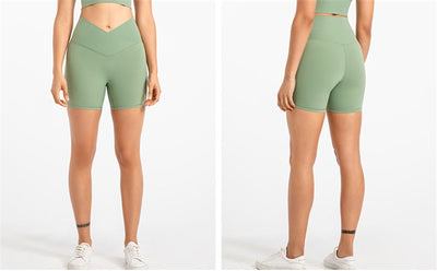 Shorts Deportivos Ajustados para Yoga y Running Mujer - Image 27