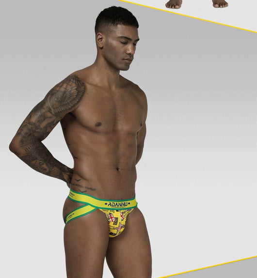 Tanga Deportiva Respirable con Bolsa Grande para Hombre - Image 31