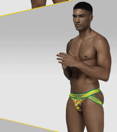 Tanga Deportiva Respirable con Bolsa Grande para Hombre - Image 32