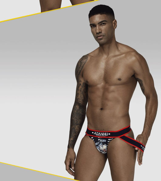 Tanga Deportiva Respirable con Bolsa Grande para Hombre - Image 36