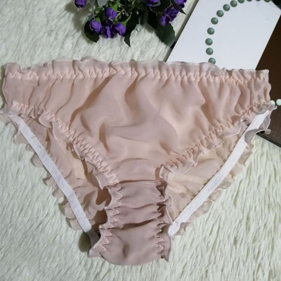 Braguitas Sexy de Seda Translúcida Triángulo para Mujer - Image 27