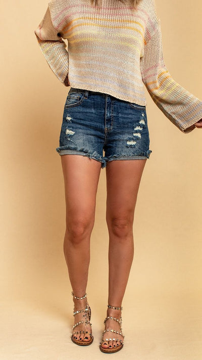 Shorts Vaqueros Rotos con Stretch - Estilo Hot Pants - Image 14