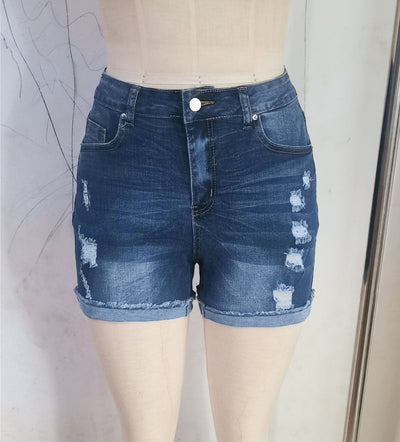 Shorts Vaqueros Rotos con Stretch - Estilo Hot Pants - Image 18