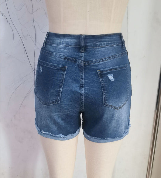 Shorts Vaqueros Rotos con Stretch - Estilo Hot Pants - Image 19