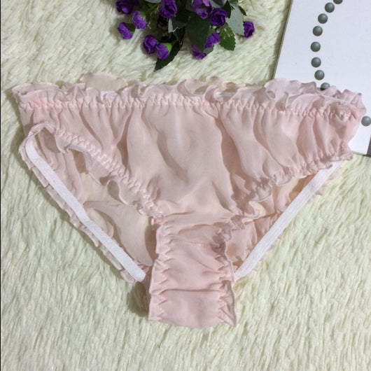 Braguitas Sexy de Seda Translúcida Triángulo para Mujer - Image 38
