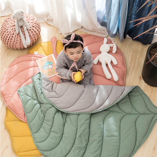 Tapete Infantil Multifuncional en Forma de Hoja - Manta de Juego y Decoración - Image 10