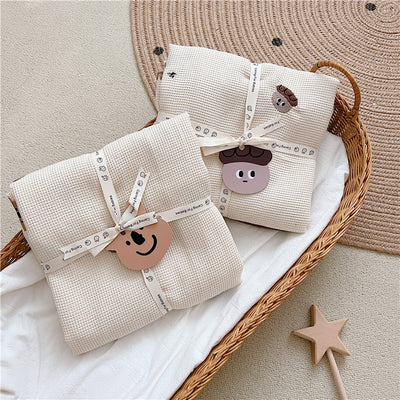 Manta de Siesta Orgánica con Bordado Infantil - Image 11