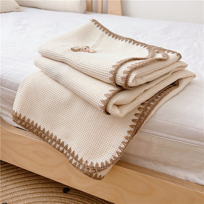 Manta de Siesta Orgánica con Bordado Infantil - Image 16