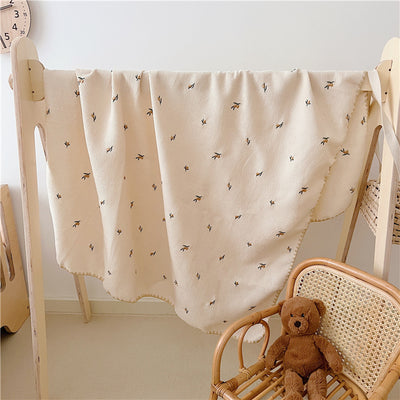 Manta de Siesta Orgánica con Bordado Infantil - Image 20