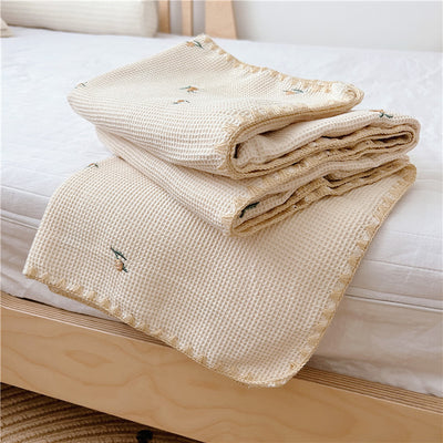 Manta de Siesta Orgánica con Bordado Infantil - Image 21