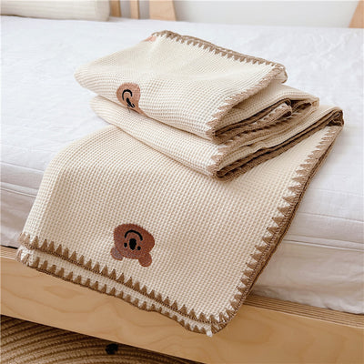 Manta de Siesta Orgánica con Bordado Infantil - Image 25