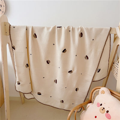 Manta de Siesta Orgánica con Bordado Infantil - Image 28