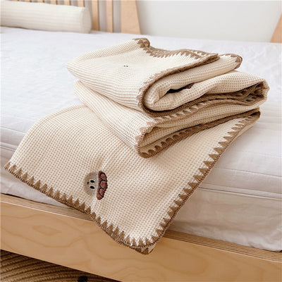 Manta de Siesta Orgánica con Bordado Infantil - Image 29