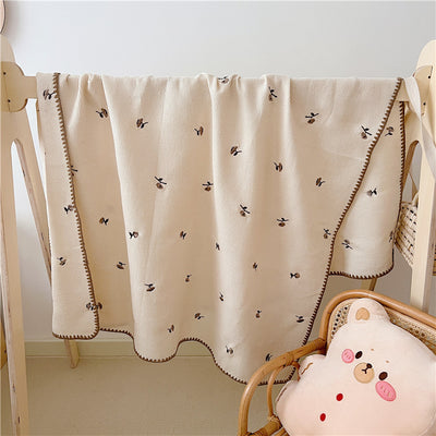 Manta de Siesta Orgánica con Bordado Infantil - Image 32