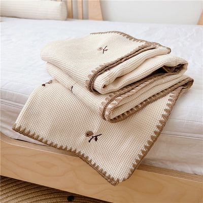 Manta de Siesta Orgánica con Bordado Infantil - Image 33