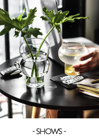 Vasos de Cristal para Postres, Batidos y Helados - Diseño Elegante Redondo - Image 8
