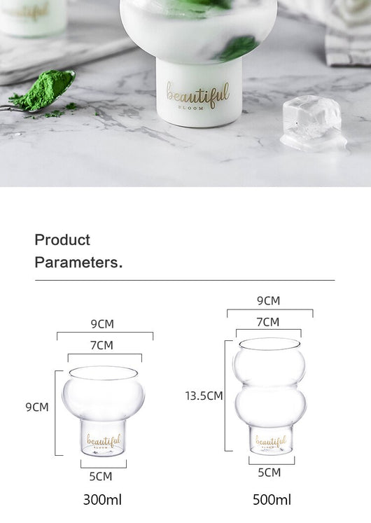 Vasos de Cristal para Postres, Batidos y Helados - Diseño Elegante Redondo - Image 12