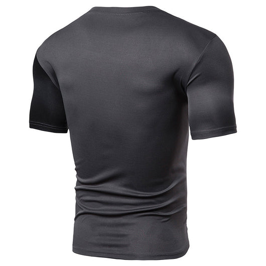 Camiseta Clásica para Hombre con Costuras Decorativas - Image 12